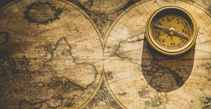 Map and compass