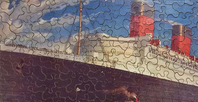 Special Collections and Archives - a jigsaw of the Queen Mary