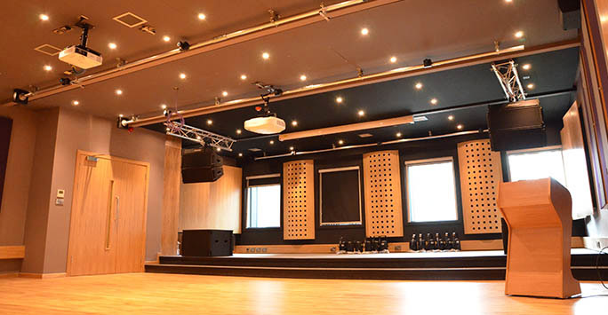The Music Hub for rehearsal and performance