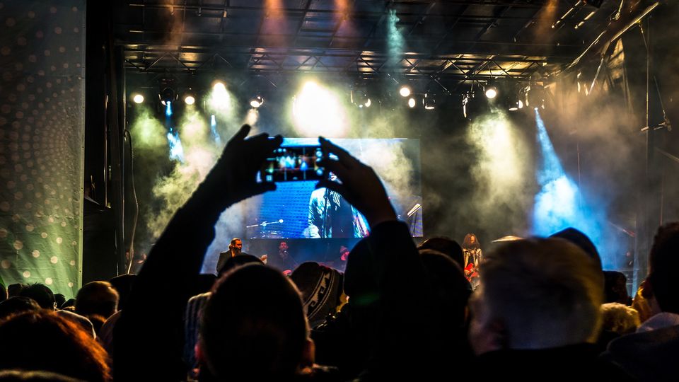 Photo of live music concert