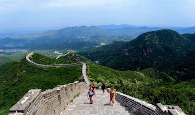 Image of Great Wall of China taken by Study Abroad student Christian Churchman