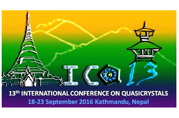 13th International Conference on Quasicrystals