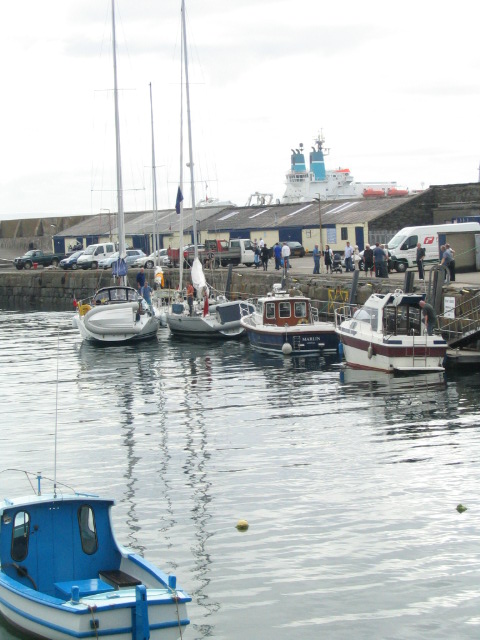 MARLIN on the fuel berth at Portrush