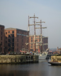 Artemis at the Albert Dock