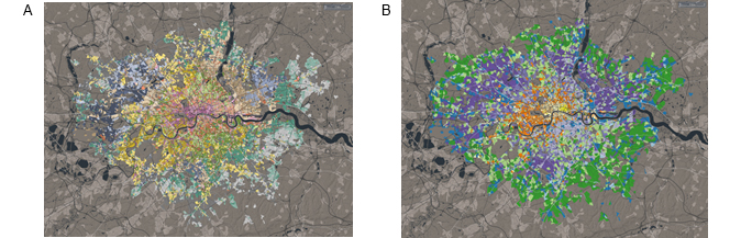 A collaboration with the Greater London Authority to describe the geodemographics of residential and workplace geography respectively