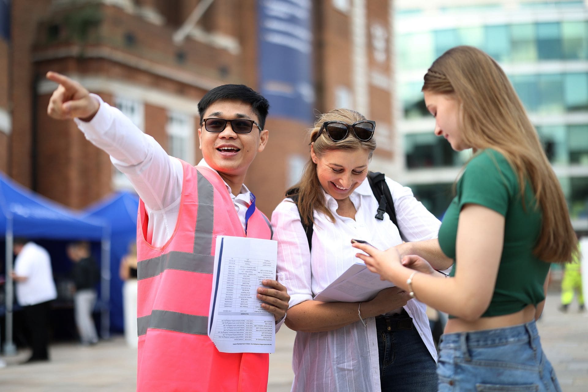 Open day with visitors