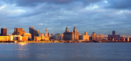 Photo of the Liverpool waterfront