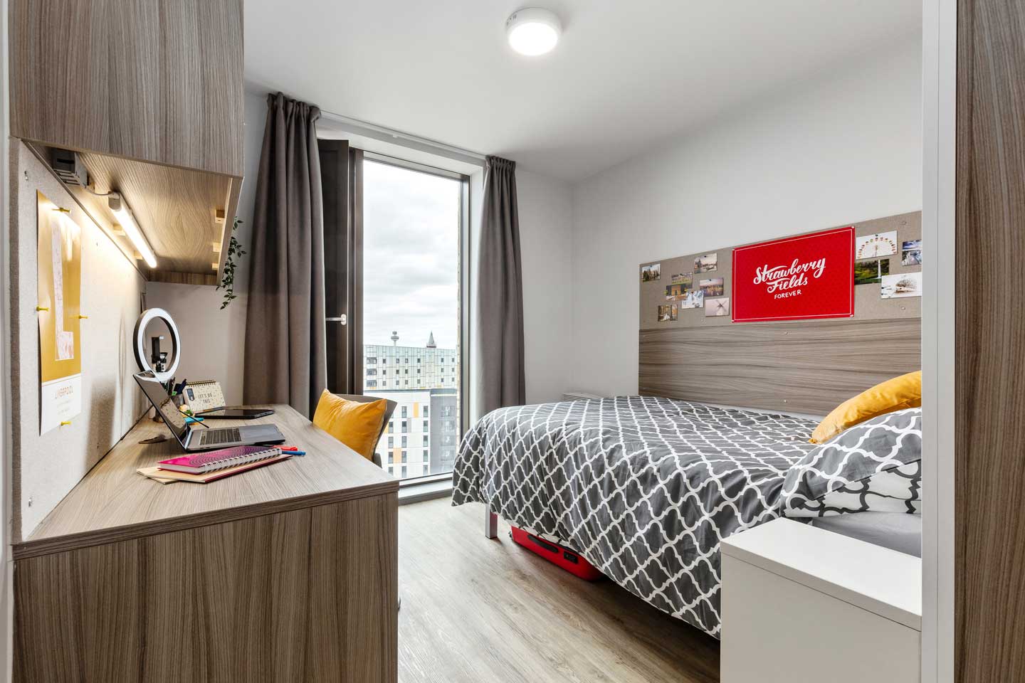 A Classic Ensuite bedroom at Kaplan Living.