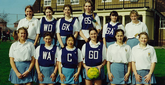 Netball team photo