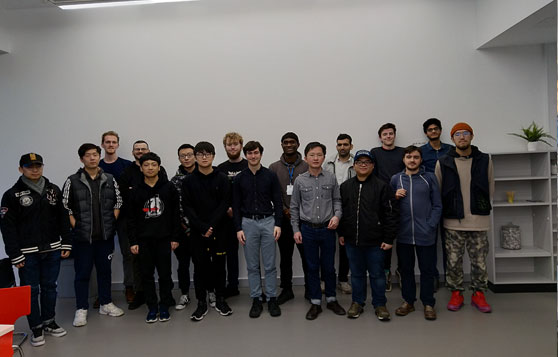 Coding and Robotics Society members