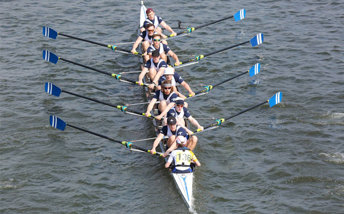 LUBS Men's Squad rowing