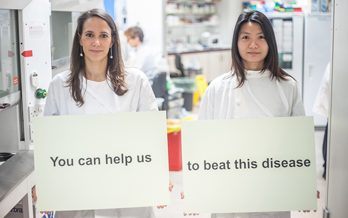 Women in laboratory