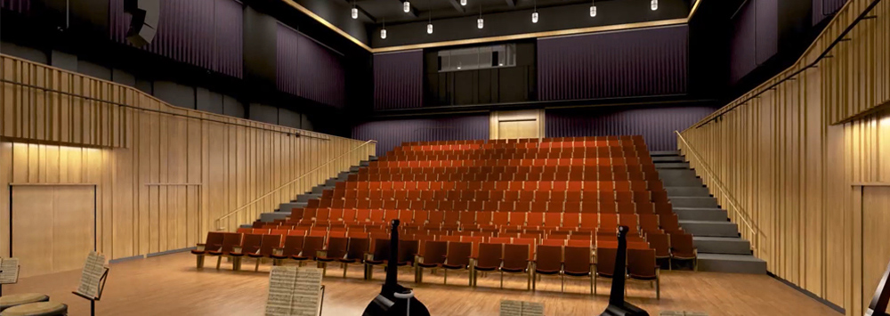 Image of an Auditorium named after donors, The Tung Foundation
