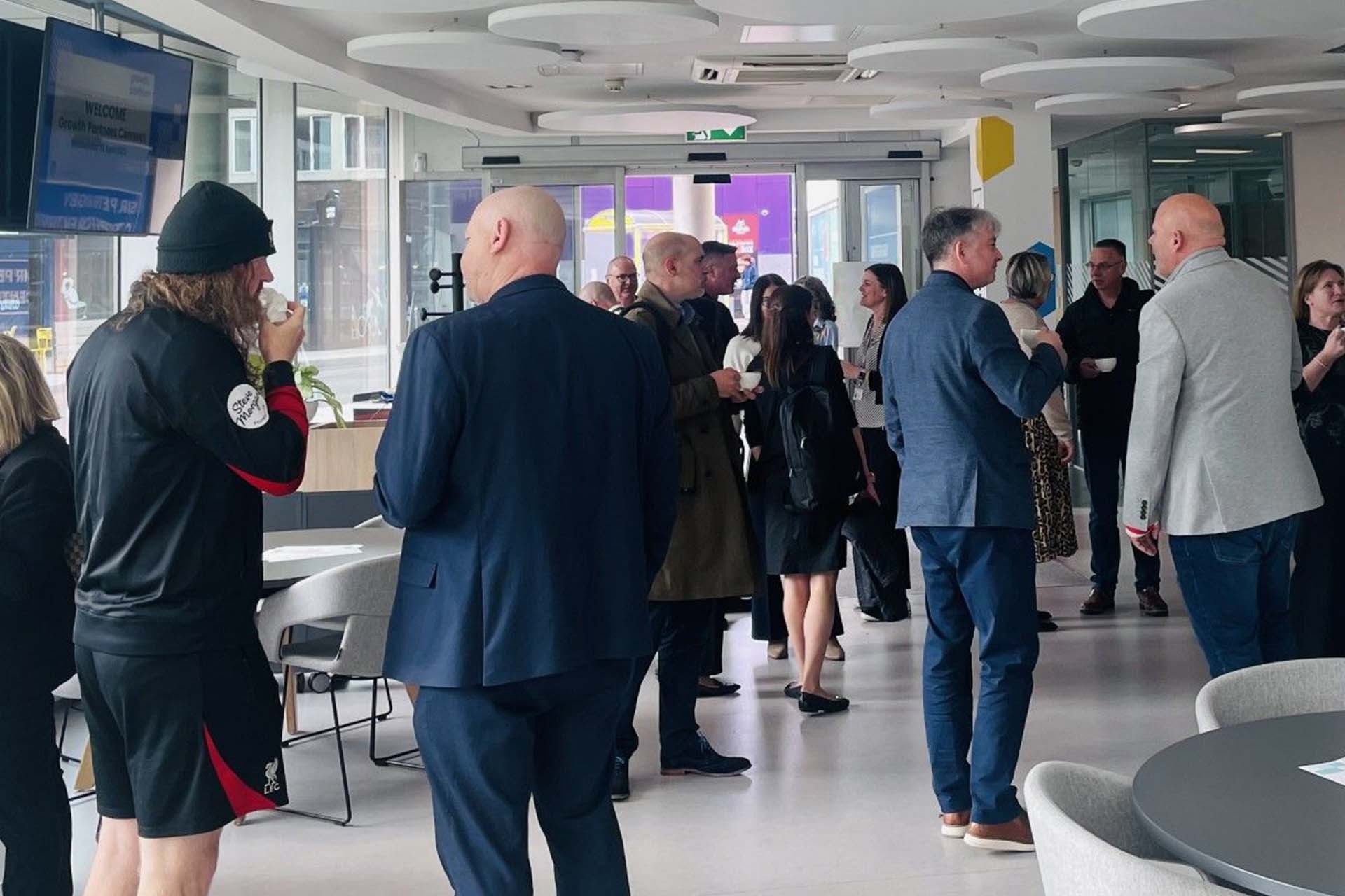 People at an event