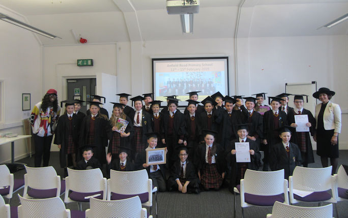 Students graduating