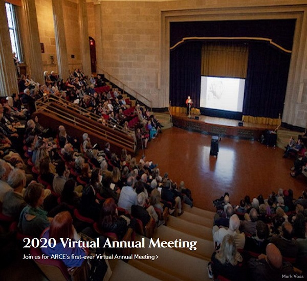 The first ARCE 2020 Virtual Annual Meeting