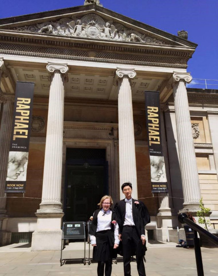 The Ashmolean Museum. Photograph by Jordan Miller, 12/06/2017.