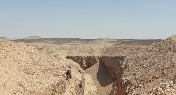 Entrance to Hatnub Quarry P