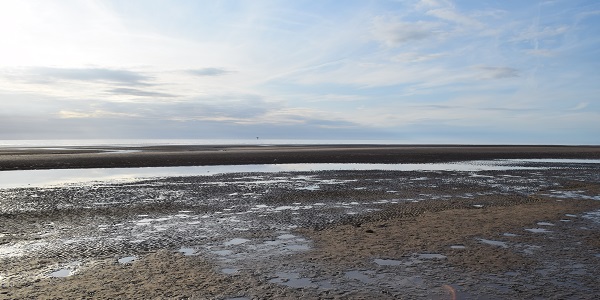 The sands of Formby Beach