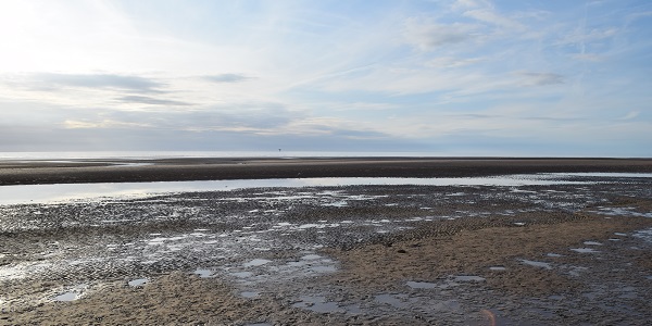 Discovery of an ancient hearth at Formby