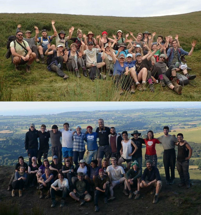 Field School Groups 1 and 2.