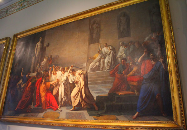 Julius Caesar painting