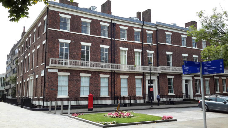 14 Abercromby Square, which has housed the Museum since the late 1960s