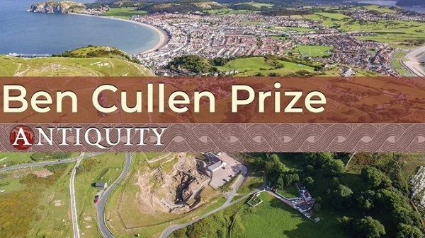 The Ben Cullen Prize awarded to Dr Alan Williams for his work on the Great Orme Mines