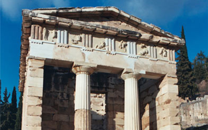 Athenian treasury building