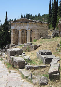Athenian Treasury Delphi