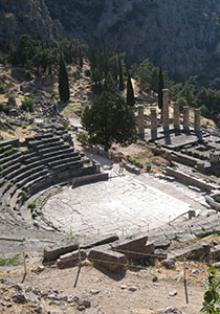 Theatre and sanctuary of Apollo at Delphi
