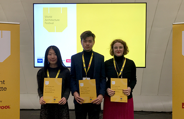 Liverpool Architecture School’s team at the World Architecture Festival(WAF) Student Charette 2019