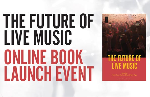 The Future of Live Music event header