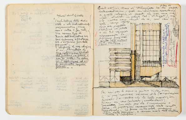 Alberto Ponis. Sketchbook page 8, 1962-67. DMC 3507.008