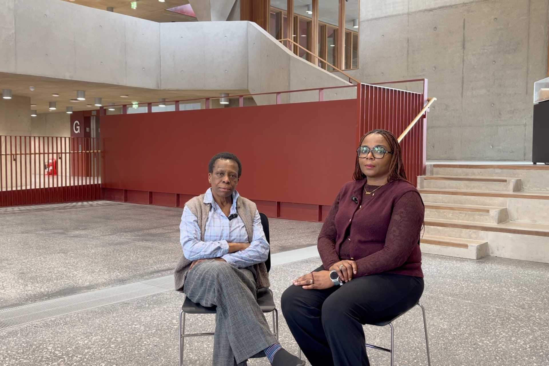 Professor Ola Uduku and Professor Taibat Lawanson