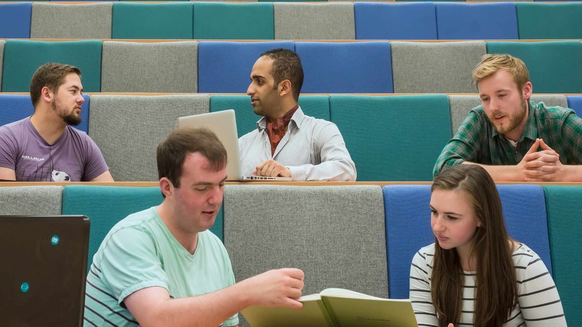Students sitting in a Careers and Employability lecture