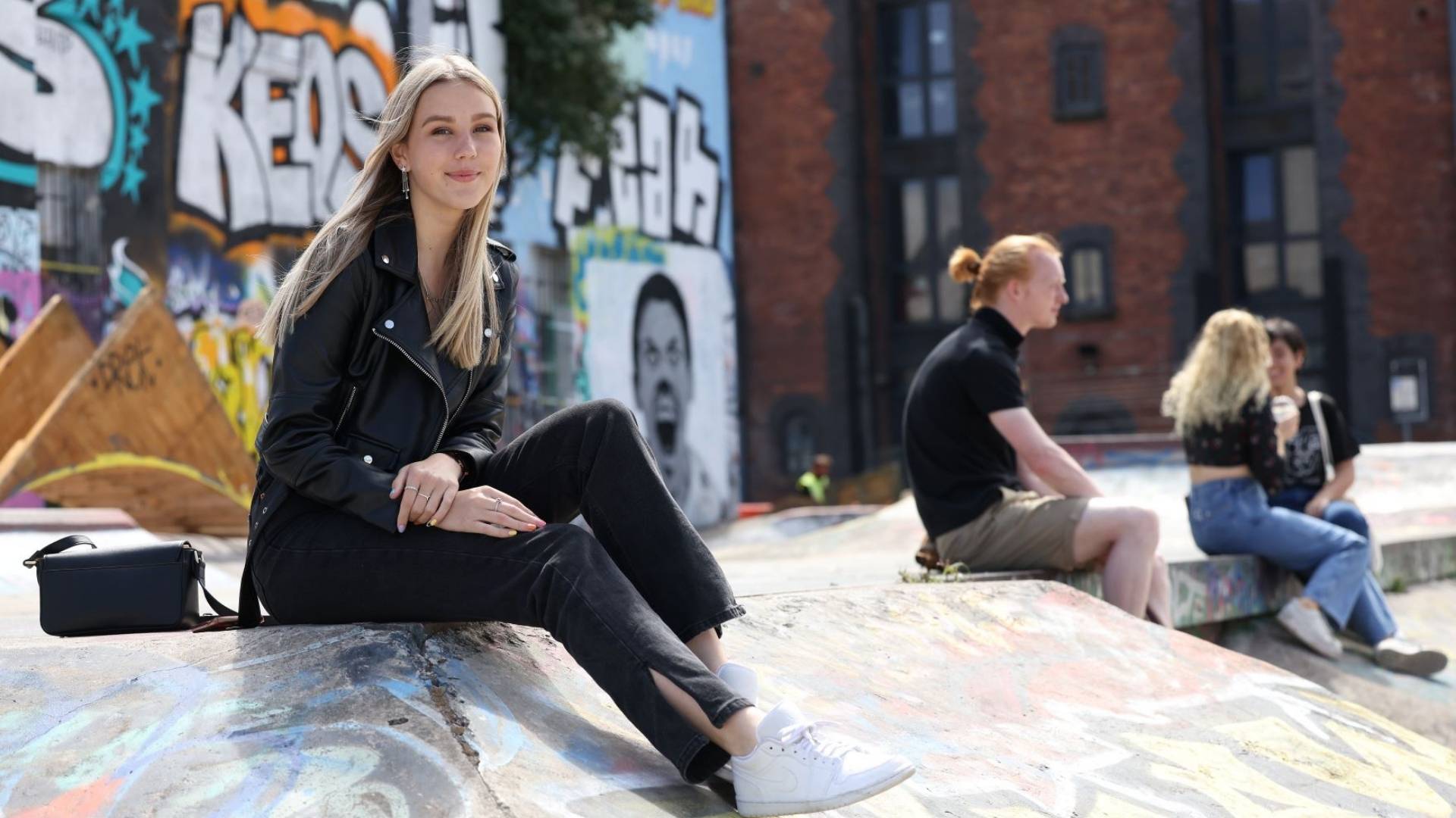 Student sitting