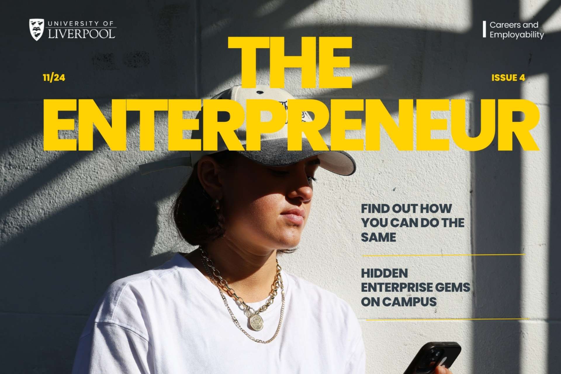 Enterprise magazine with Students stories