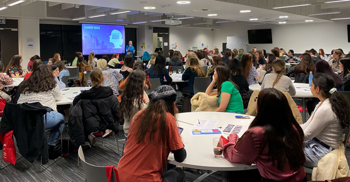 Conference for undergraduate women and non-binary physicists