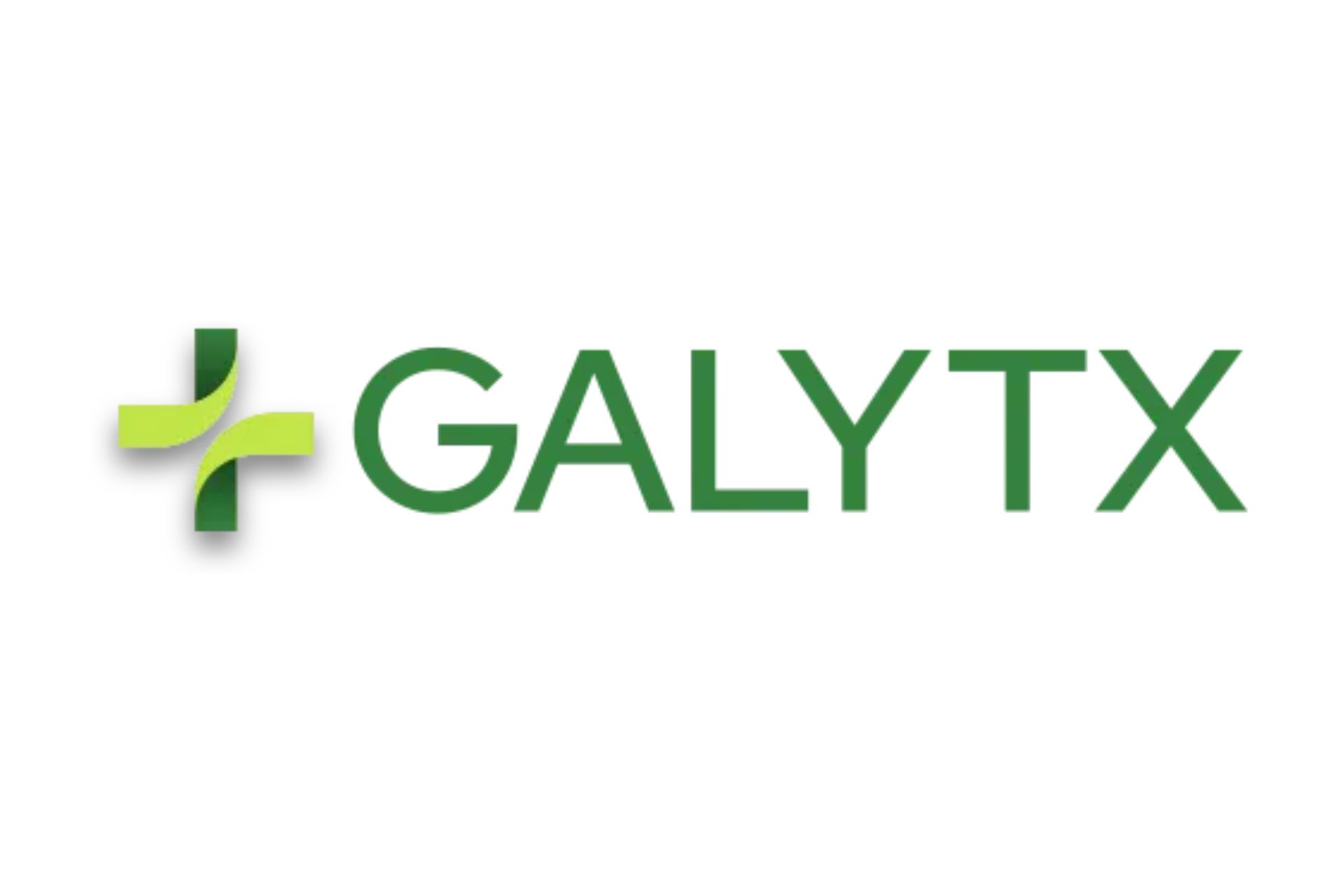 Galytx logo is a cross with their name written next to it