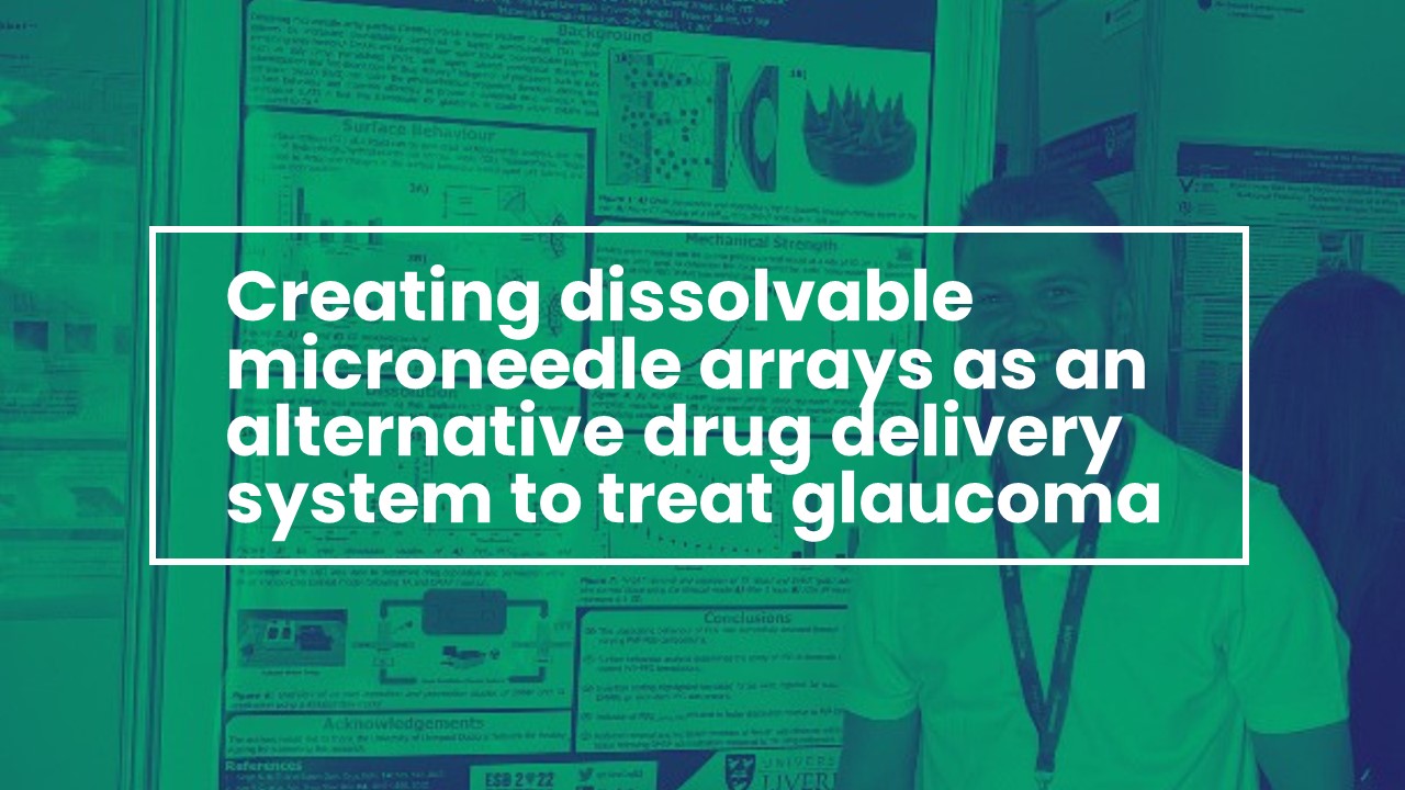 Creating Dissolvable Microneedle Arrays as an Alternative Drug Delivery System to Treat Glaucoma