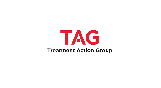 The Treatment Action Group logo is the Acronym