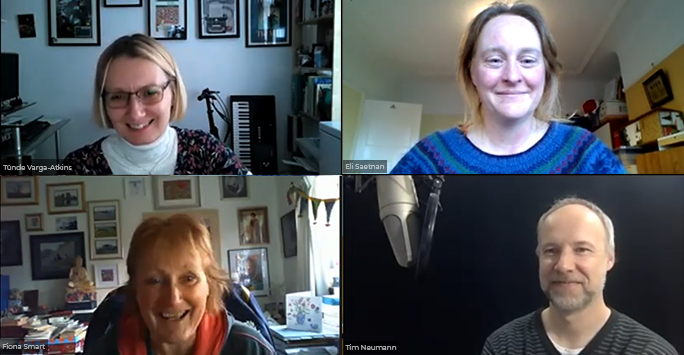 Host and Guests in Online Meeting