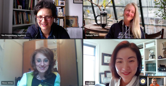 Host and Guests in Online Meeting