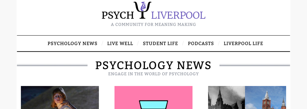 Psychology News from PsychLiverpool