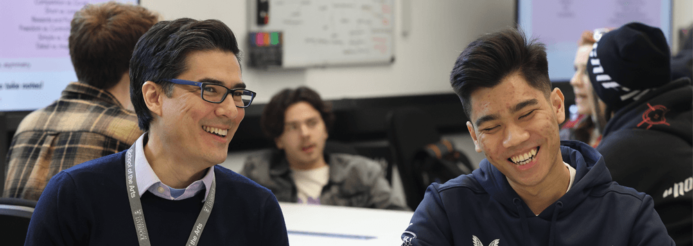 Students in Discussion