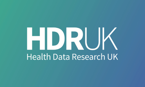The logo of the Health Data Research UK organisation