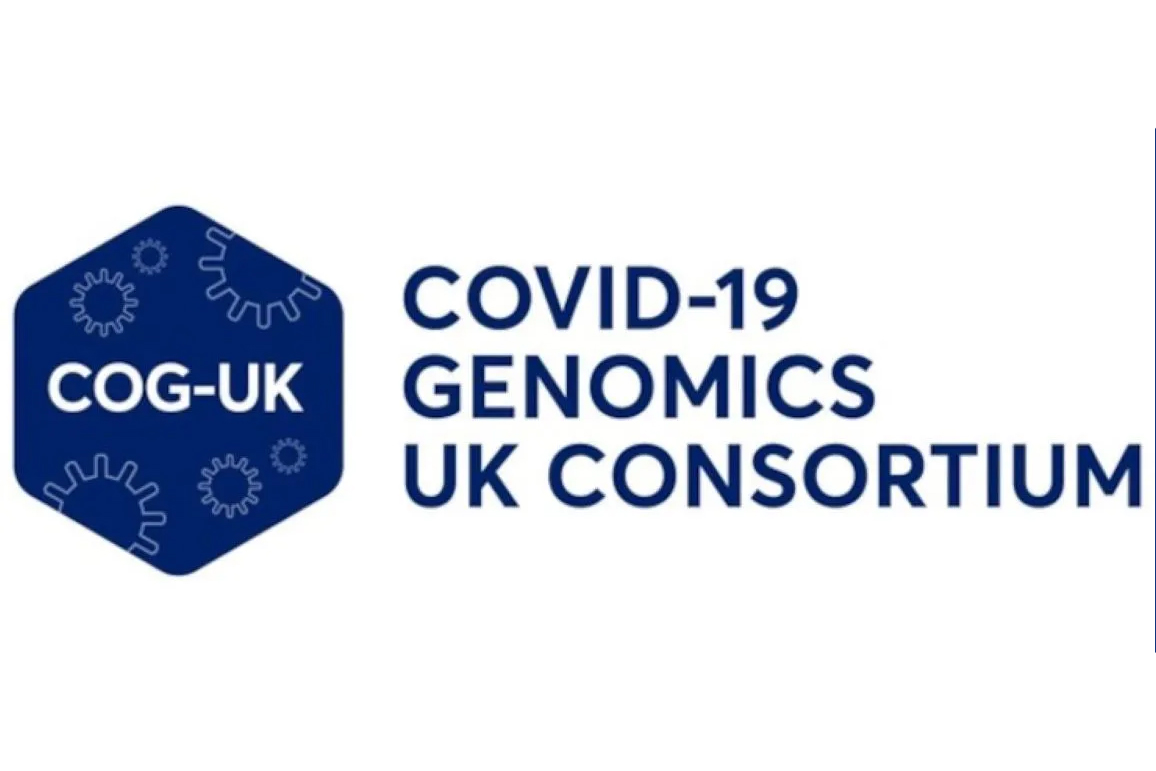 An image of the COGUK - COVID-19 Genomics UK Consortium - logo