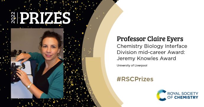 Claire Eyers RSC award