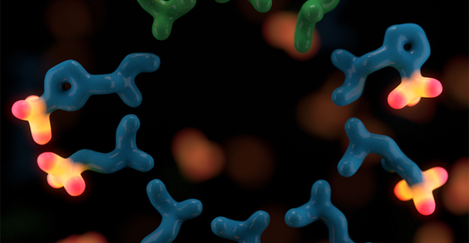 Abstract image of Protein post-translational modifications